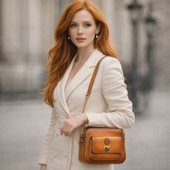 Trapezium shoulder Bag